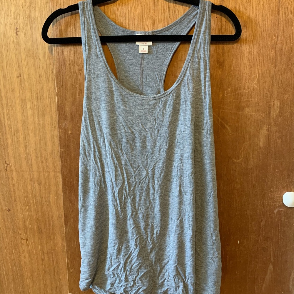 Racer back tank top